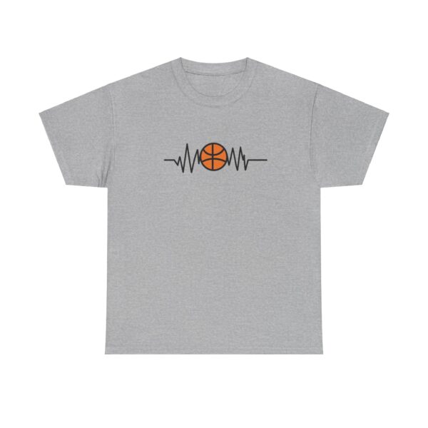 Basketbal is Life Unisex Basketbal T-Shirt - Afbeelding 4