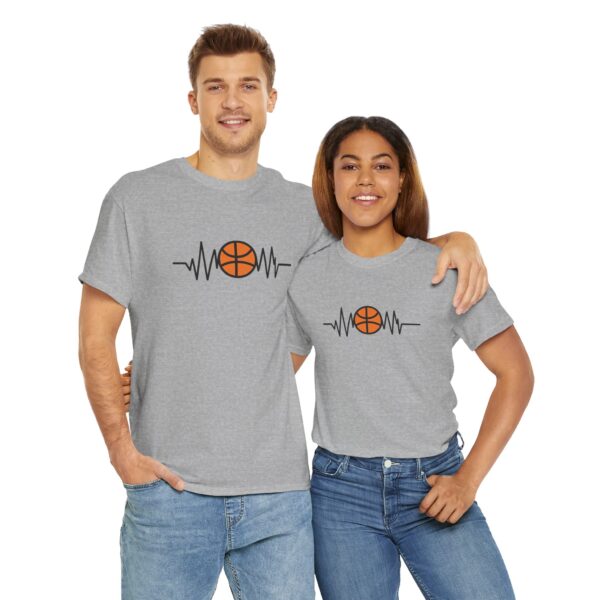 Basketbal is Life Unisex Basketbal T-Shirt - Afbeelding 5