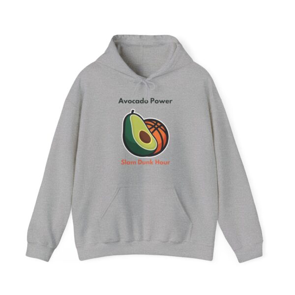 Unisexs Hoodie Avacado Basketbal Hoodie - Afbeelding 4