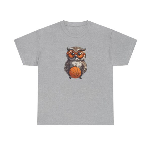 Basketball Owl Man Basketbal T-Shirt - Afbeelding 4