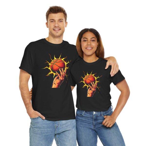 Electric Basketbal Unisex Basketbal T-Shirt - Afbeelding 2