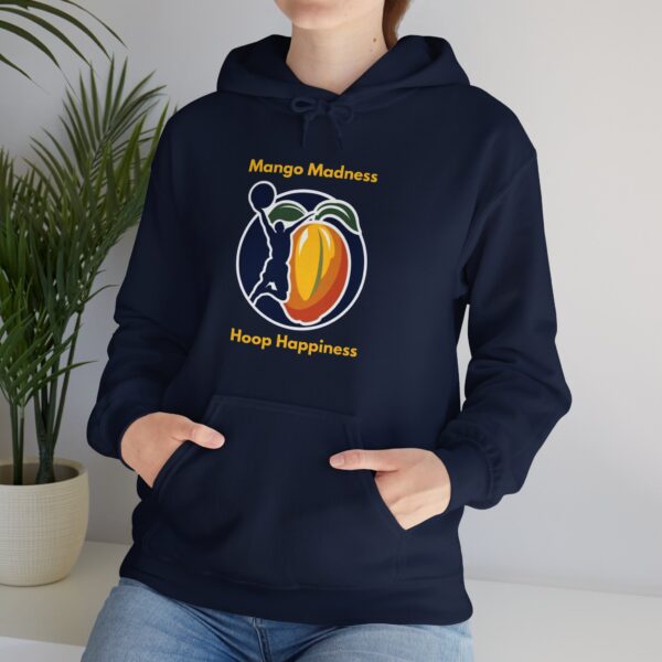 Unisexs Hoodie Mango Madness Basketbal Hoodie - Afbeelding 2