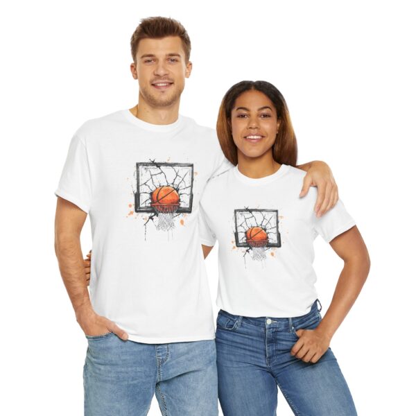 Backbord Broken Unisex Basketbal T-Shirt - Afbeelding 2