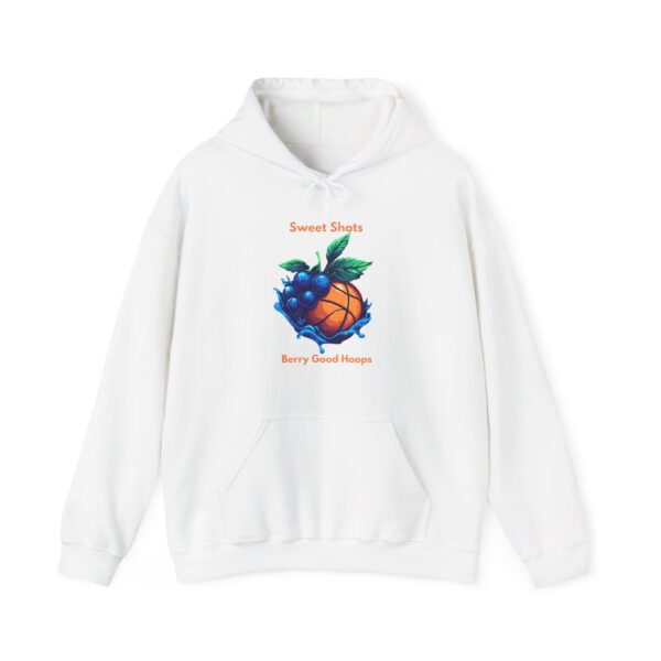 Unisexs Hoodie Blue Berry Hoops Basketbal Hoodie