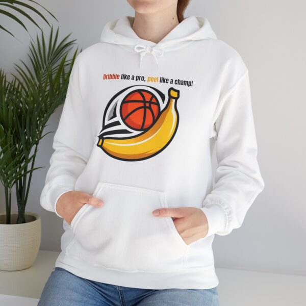 Unisexs Hoodie Baskebal Banana Peel Basketbal Hoodie - Afbeelding 2