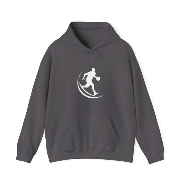 Unisexs Hoodie The Dribble Pattern Basketbal Hoodie - Afbeelding 3