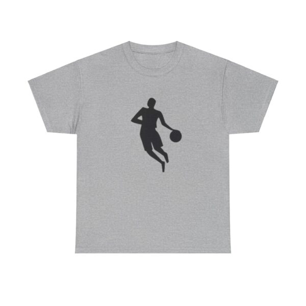 Dribbel Patroon Basketbal Unisex Basketbal T-Shirt - Afbeelding 3