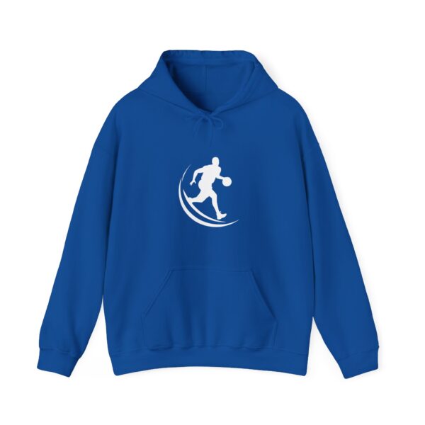 Unisexs Hoodie The Dribble Pattern Basketbal Hoodie - Afbeelding 4