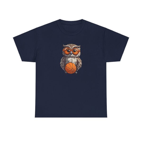 Basketball Owl Man Basketbal T-Shirt - Afbeelding 3