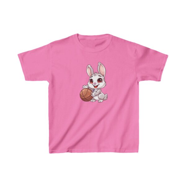 Kids Basketbal T-shirt  The basketbal bunny Meiden T-Shirt