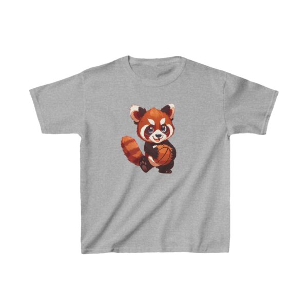 Kids Basketbal T-shirt  De rode Panda Unisex T-Shirt