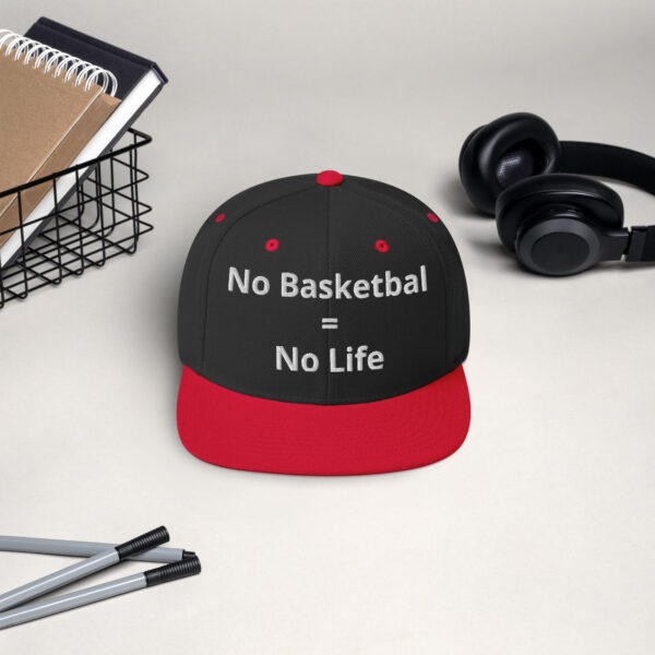 Basketbalpet Snapback no Life - Afbeelding 3