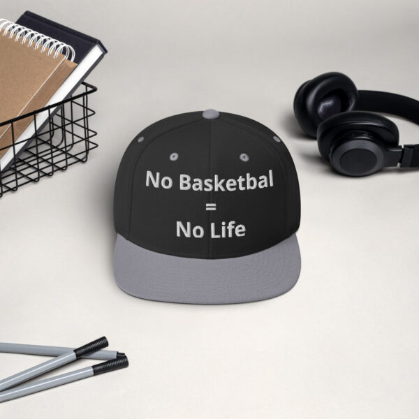 Basketbalpet Snapback no Life - Afbeelding 4