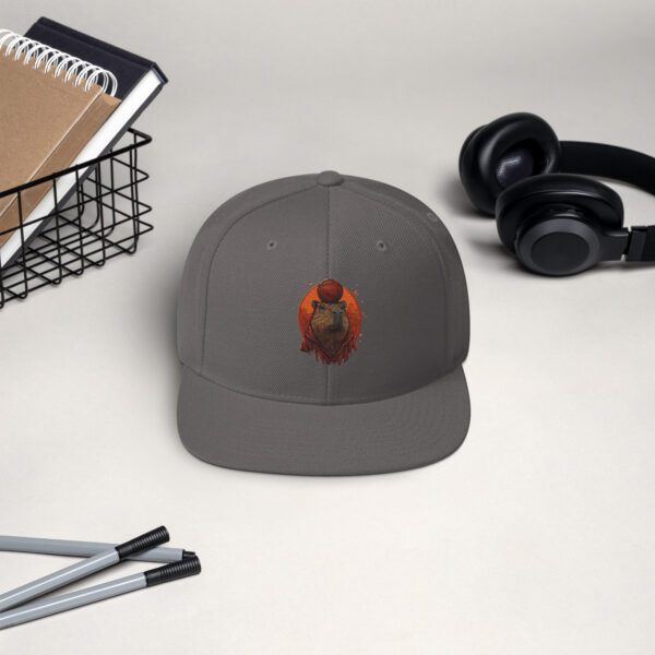 Basketbalpet Snapback met Wombat - Afbeelding 7