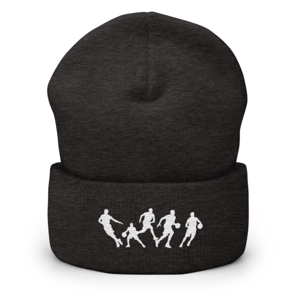 Basketbal Beanie met Dribbel Silhoutte - Afbeelding 4