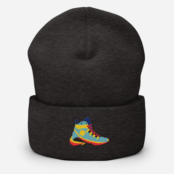 Basketbal Beanie met Basketbalschoen - Afbeelding 3