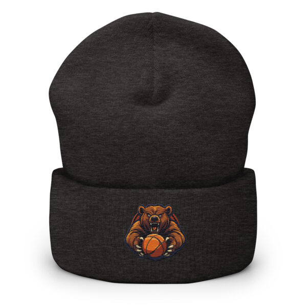 Basketbal Beanie met Roaring Beer - Afbeelding 3