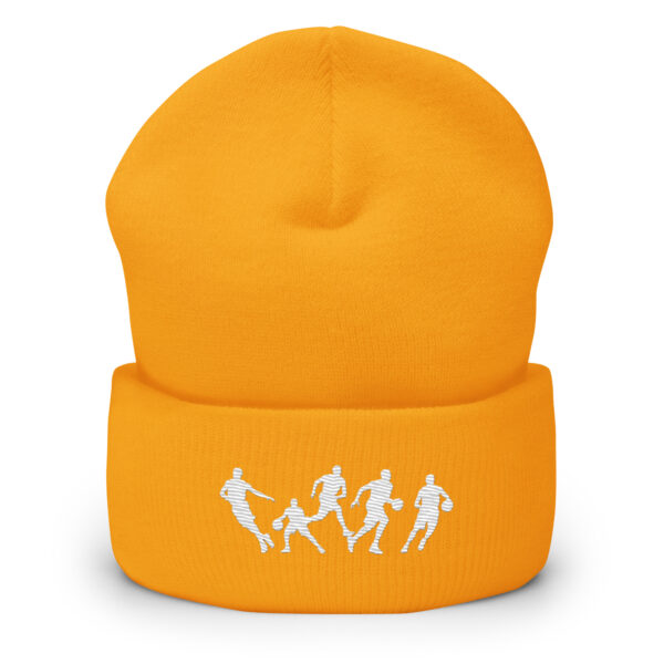 Basketbal Beanie met Dribbel Silhoutte