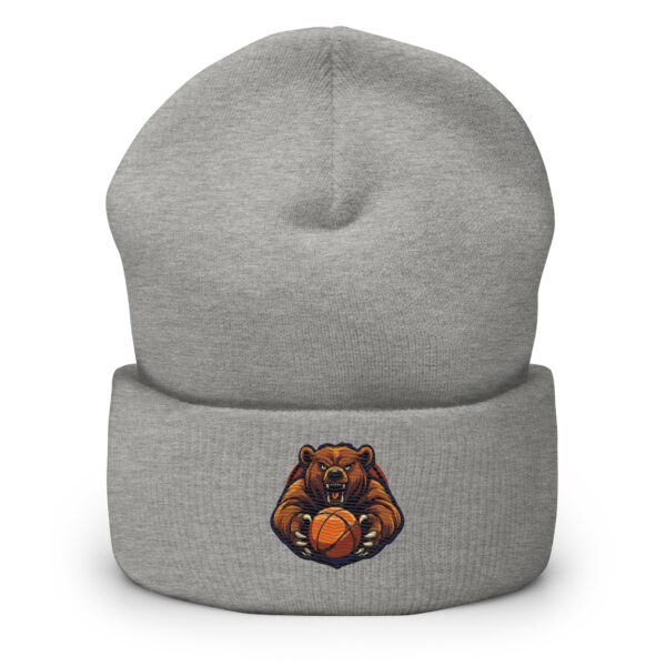 Basketbal Beanie met Roaring Beer - Afbeelding 5