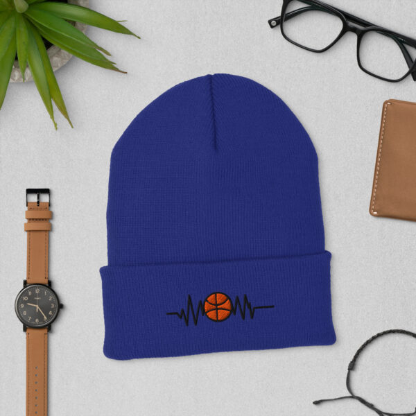 Basketbal Beanie met Basketbal Beat