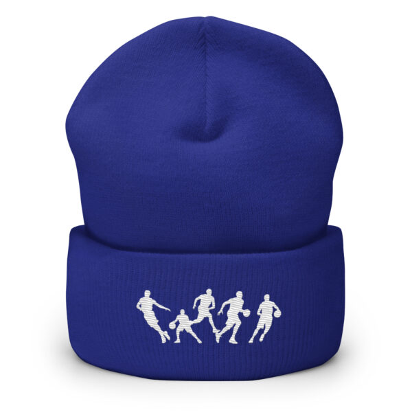 Basketbal Beanie met Dribbel Silhoutte - Afbeelding 5