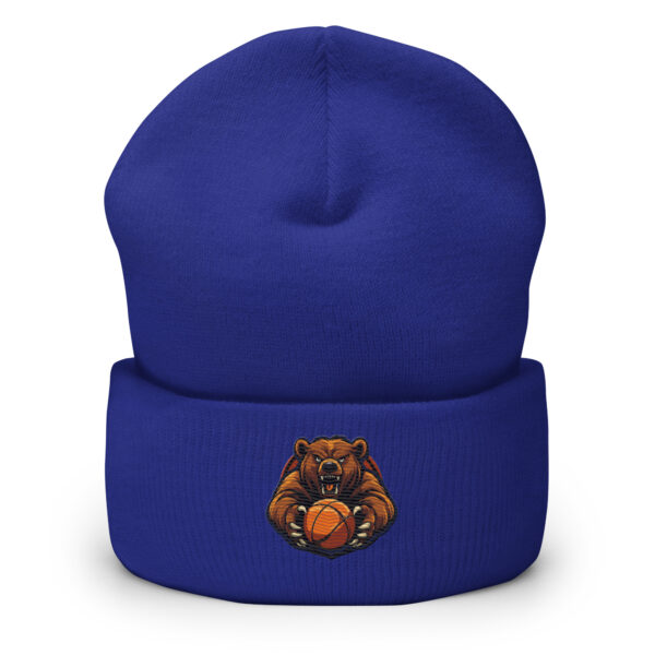 Basketbal Beanie met Roaring Beer - Afbeelding 4