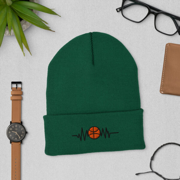 Basketbal Beanie met Basketbal Beat - Afbeelding 2