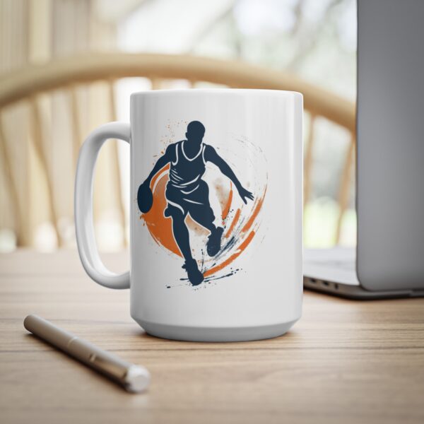 Basketbal Mok met Dribbel Logo - Afbeelding 4